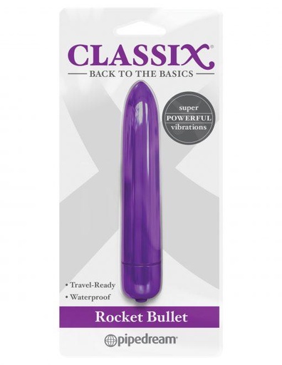 JUGUETES - CLASSIX ROCKET BULLET PURPLE