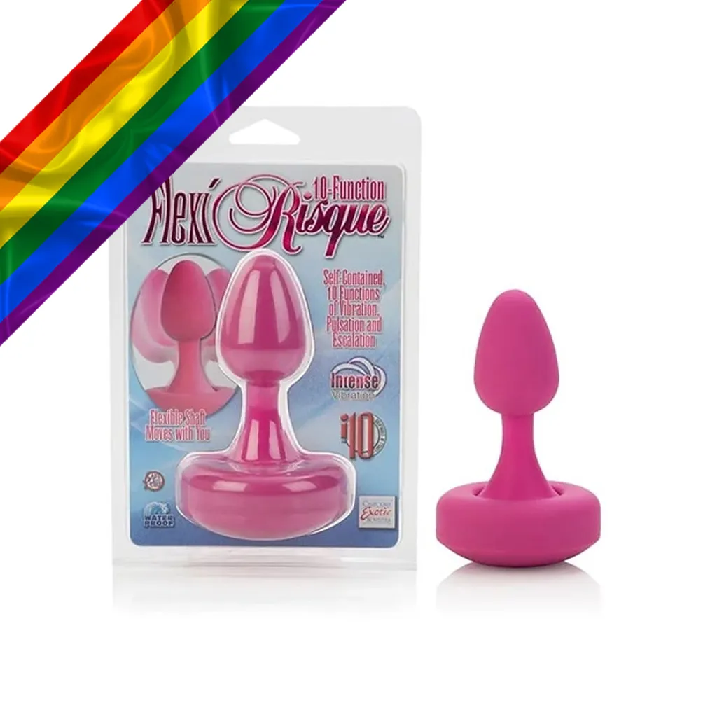 [SE-0393-20-2] JUGUETES - 10-Function Flexy Risque Probes Pink