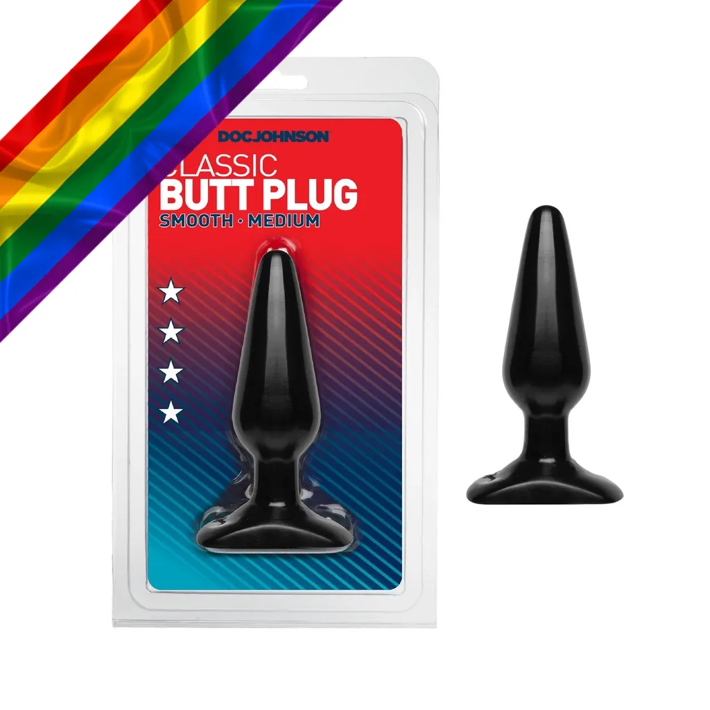 JUGUETES - CLASSIC BUTT PLUG SMOOT MEDIUM