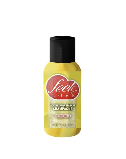 [FEEL-ACCHA25] Aceite Térmico Feel Love 25ml CHAMPAGNE