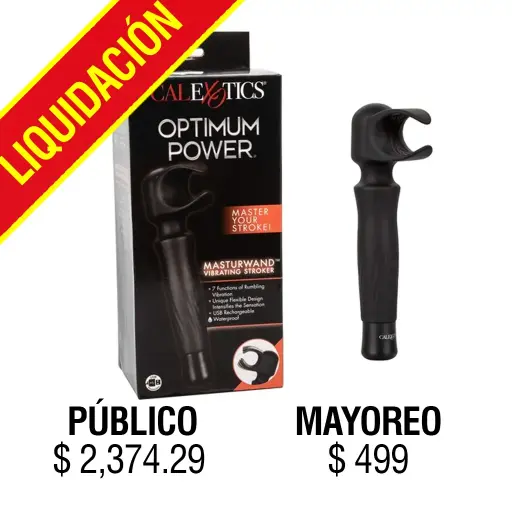 [SE-0857-25-3] JUGUETES - OPTIMUM POWER MASTUWAND VIBRATING STRONGER